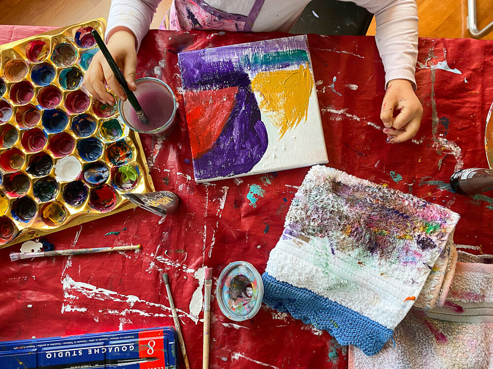 Save indoor hobbies for grey days.